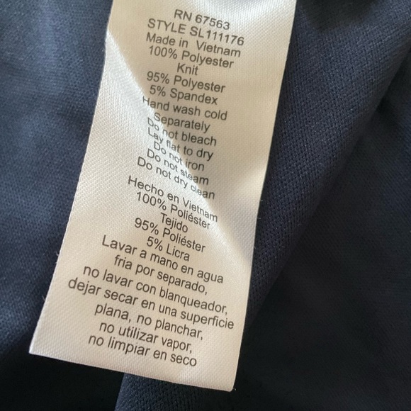 SLNY Navy Blue Dress Size 16.Cut a striking silhouette in SL Fashions' alluring - Picture 10 of 16